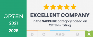 Opten 2021-2025 Certificate